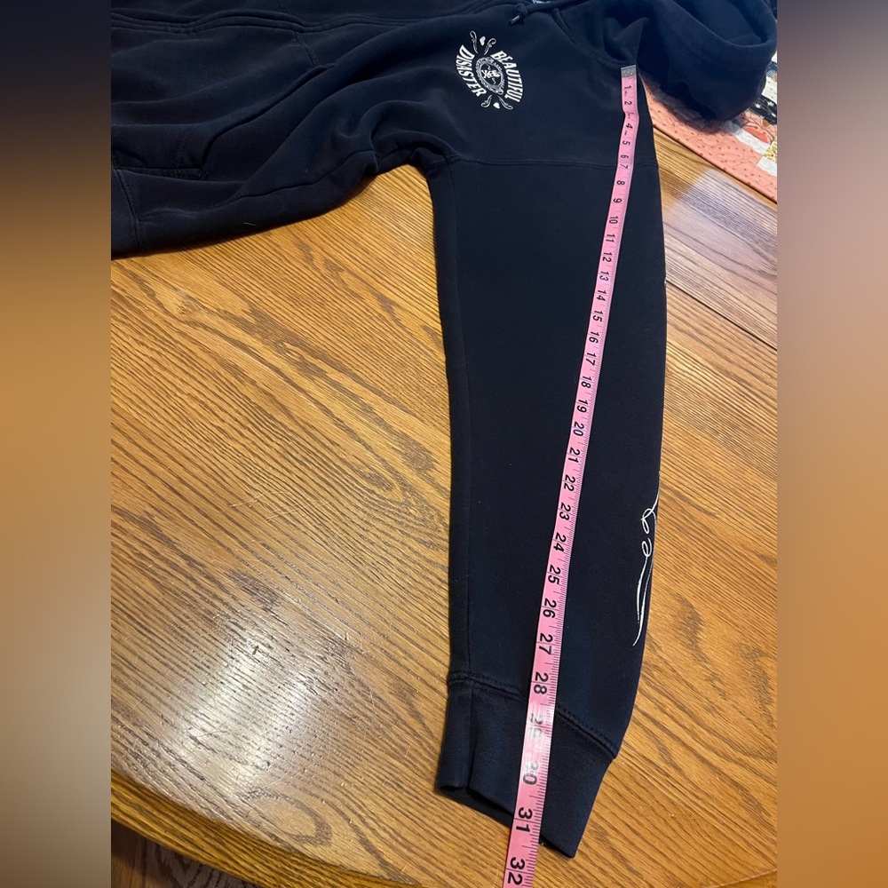 Beautiful Disaster Statement Hoodie What Doesn’t Kill You XL OBSOLETE & RARE‼️ - Picture 11 of 15